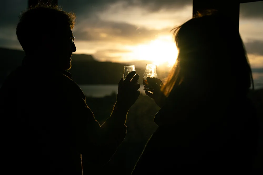 Sundowners in Treetop House